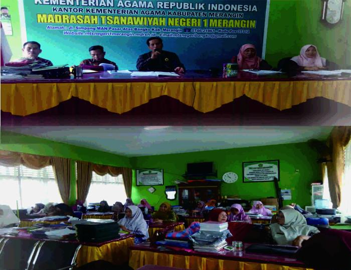 RAPAT KELULUSAN SISWA KELAS IX TAHUN PELAJARAN 2022/2023