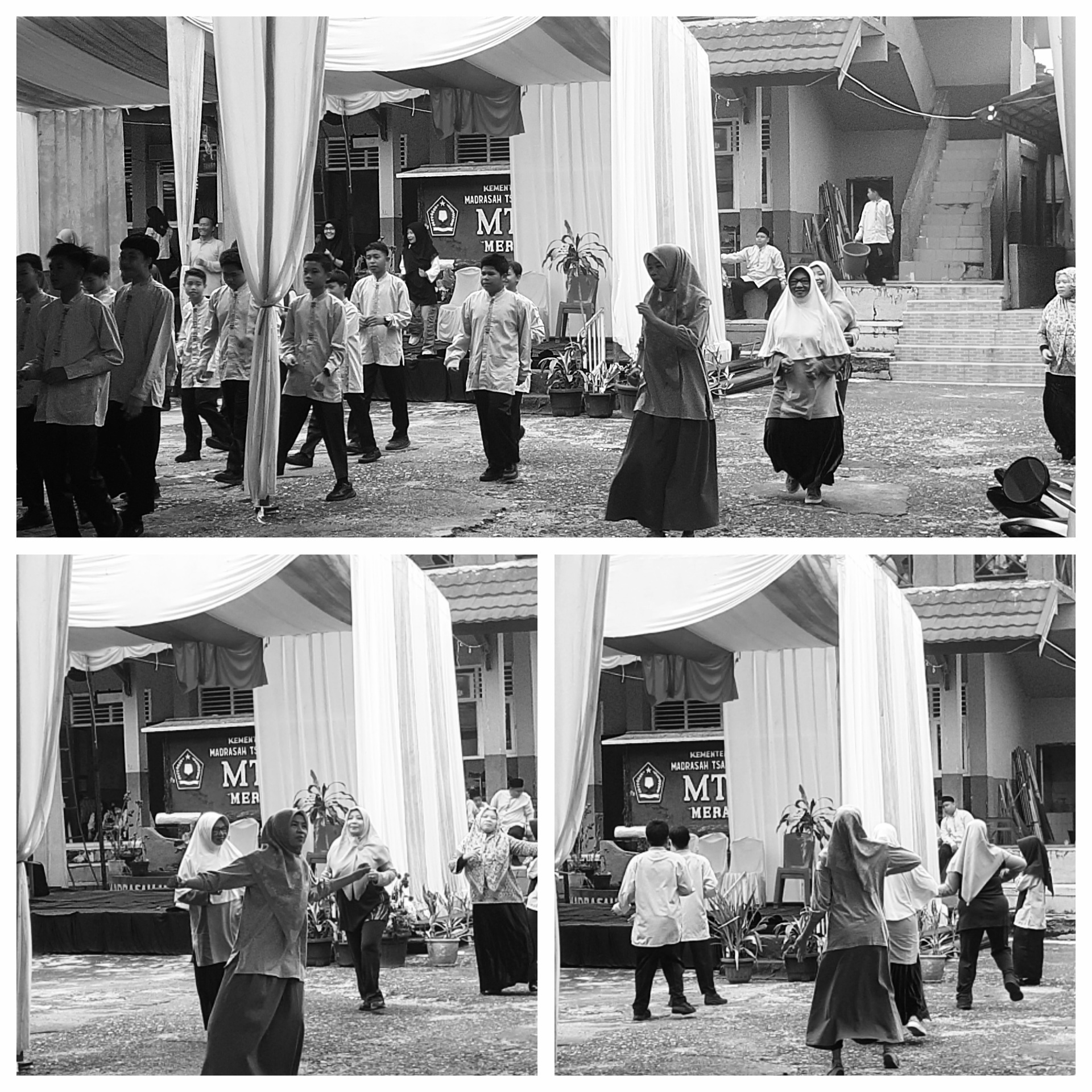 MTs N 1 Merangin Mengadakan Senam Pagi