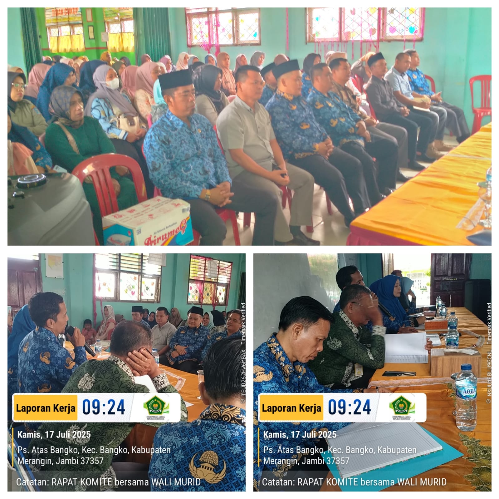 MTsN 1 Merangin Mengadakan Rapat Komite Tahun Pelajaran 2025/2026