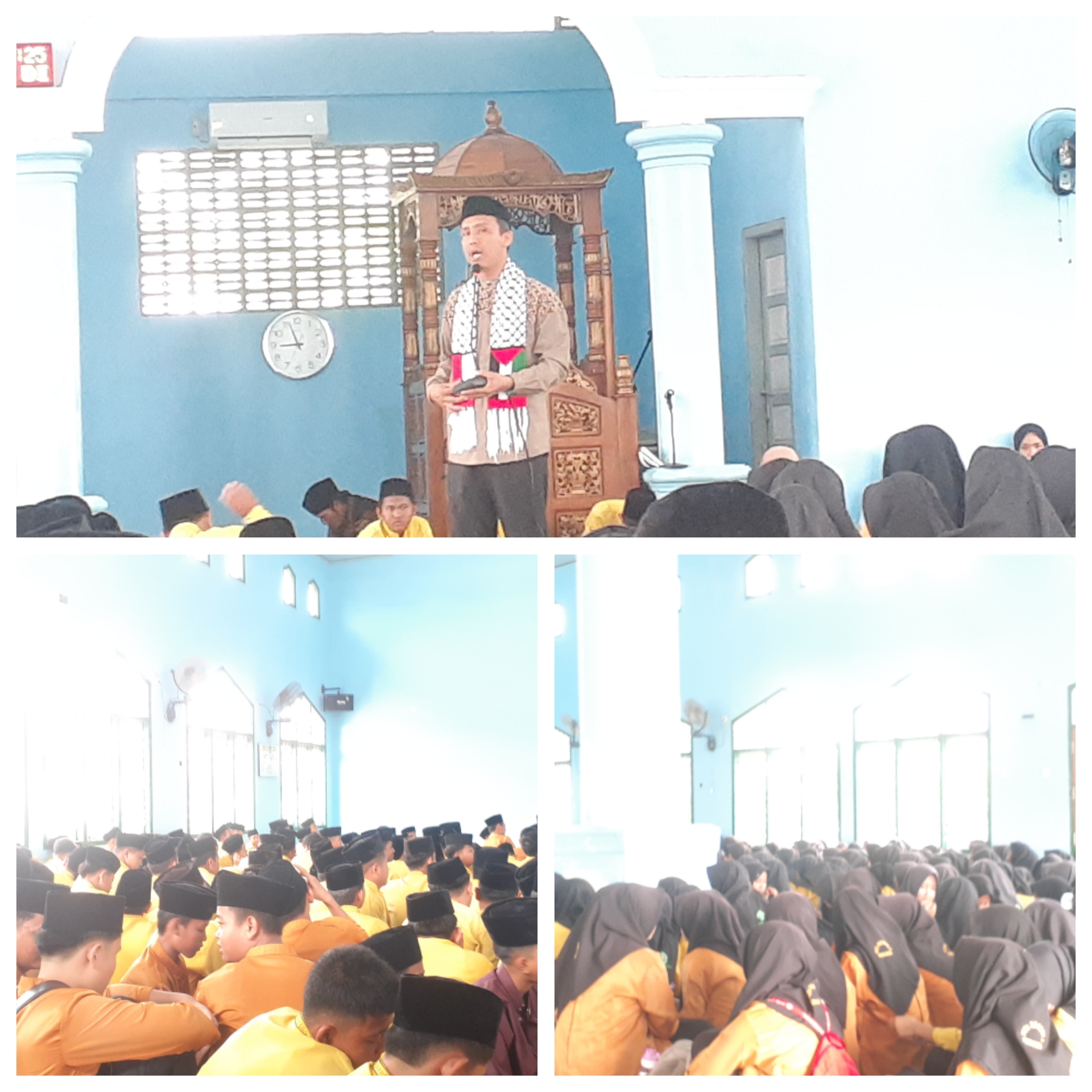 MTs N 1 Merangin Peringati Isra' Mi'raj dengan Khidmat