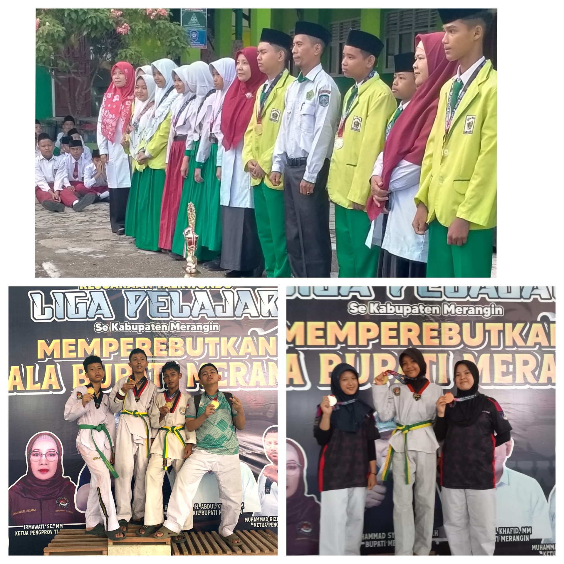 MTs 1 Merangin Kembali Menorehkan Prestasi di Bidang Taekwondo pada Liga Pelajar Tingkat Kabupaten  Madrasah 