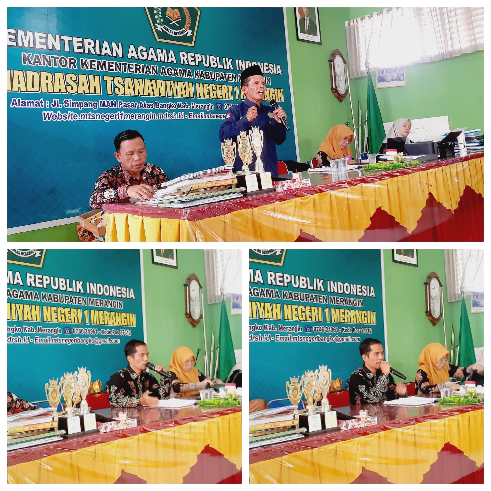 *Rapat Koordinasi Perdana Dipimpin oleh Pengawas Madrasah*