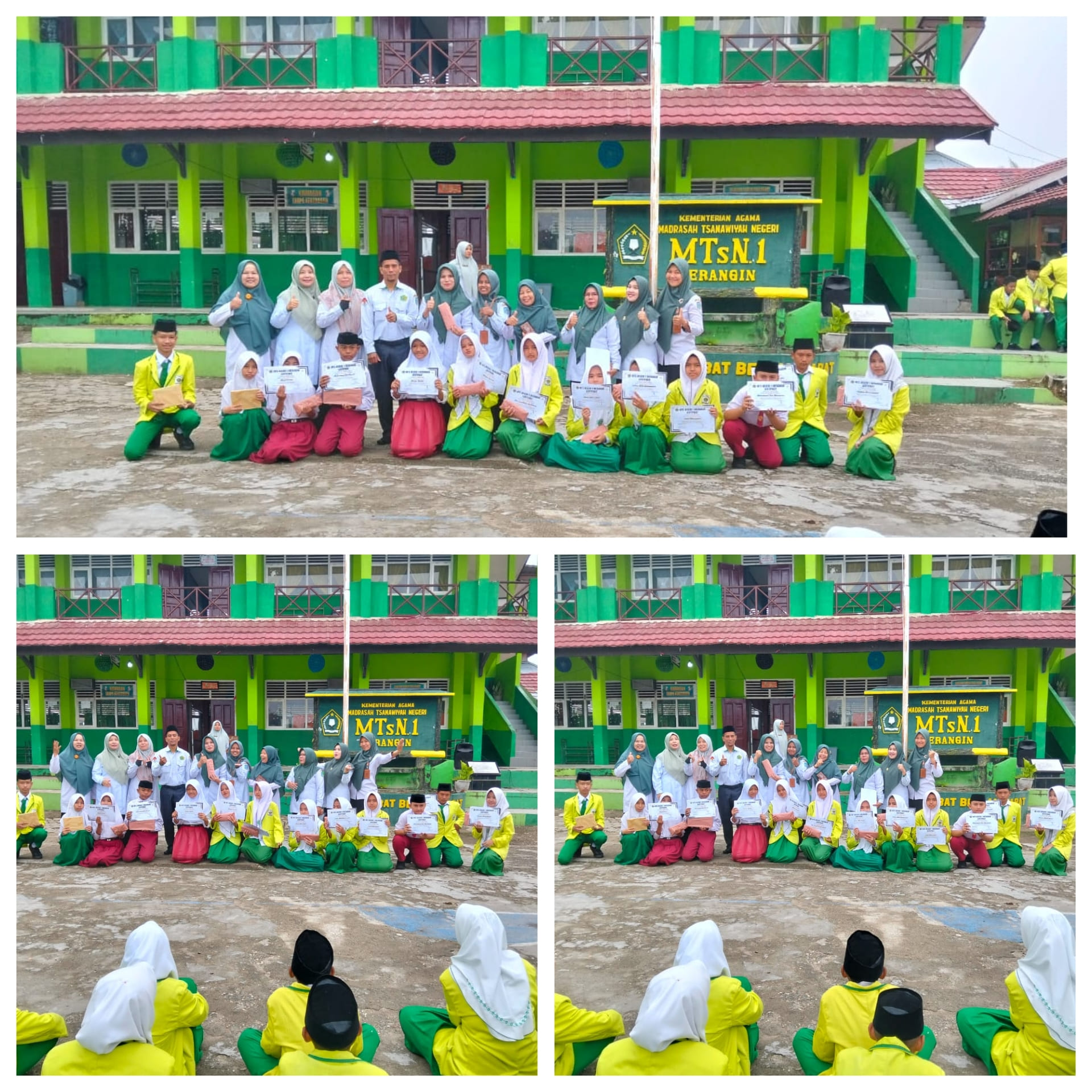 MTsN 1 Merangin Mengadakan Acara Pembagian Hadiah Pemenang Lomba Hari Anak Nasional