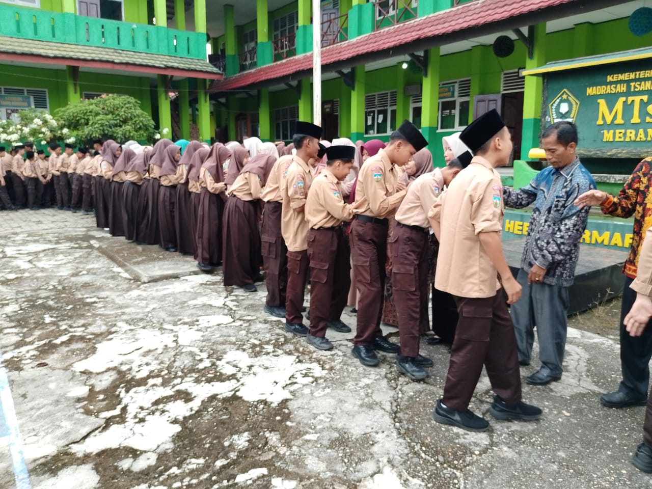 MTsN 1 Merangin pasca libur lebaran