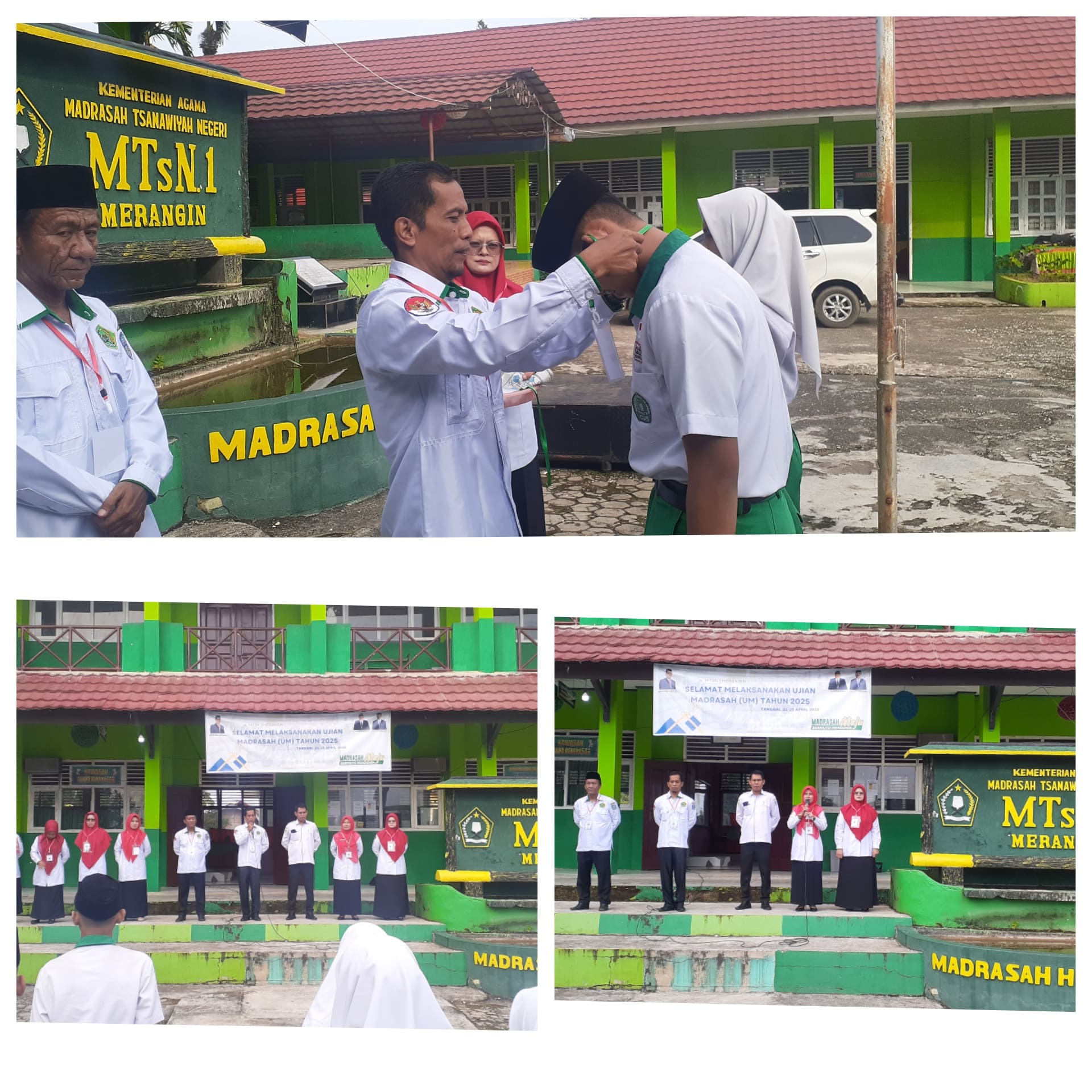 MTsN 1 Merangin Mengadakan Ujian Madrasah Tahun Pelajaran 2024/2025