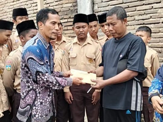 Rohis Al-Kautsar Peduli Korban Kebakaran