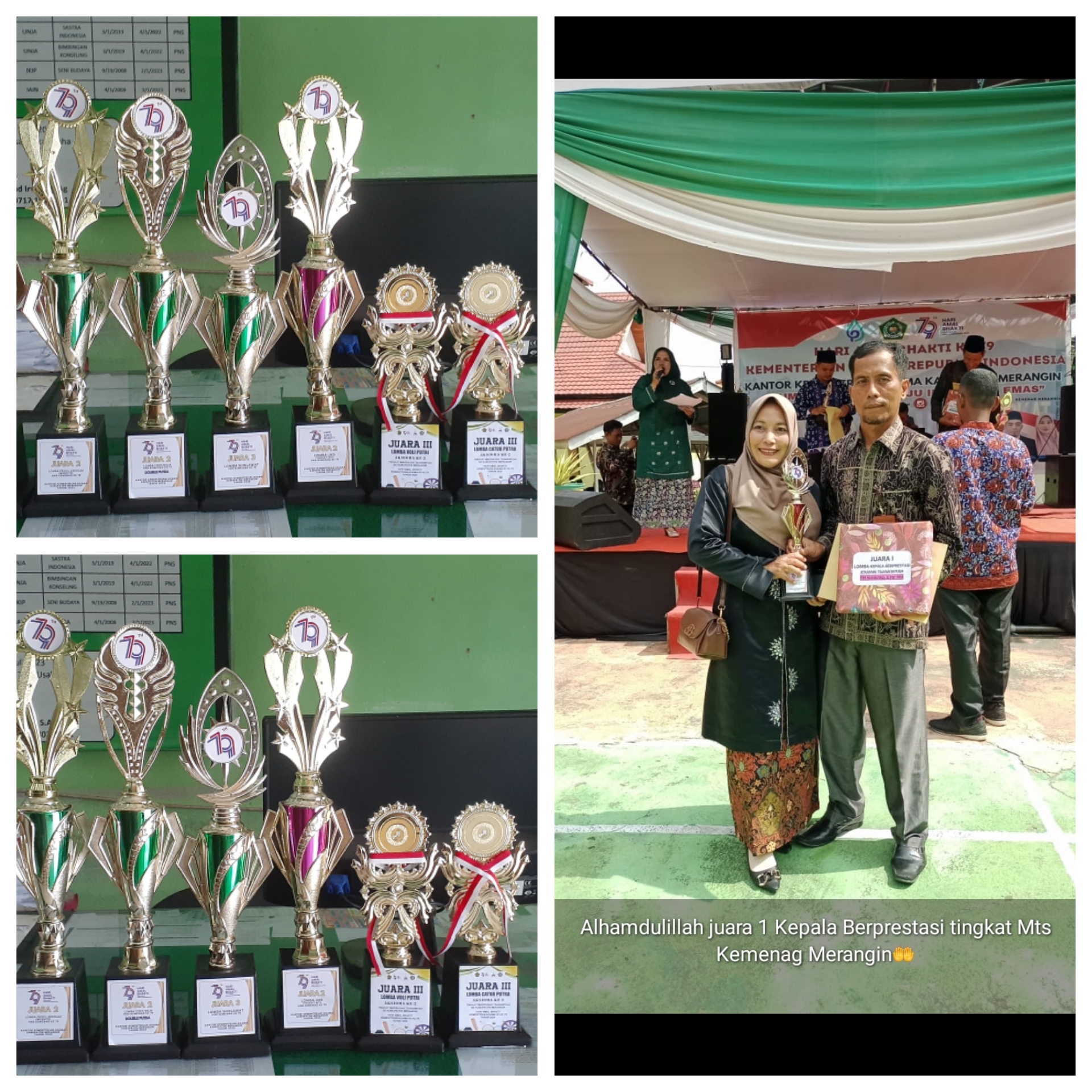  MTs N 1 Merangin Raih Berbagai Prestasi di Awal Tahun 2025