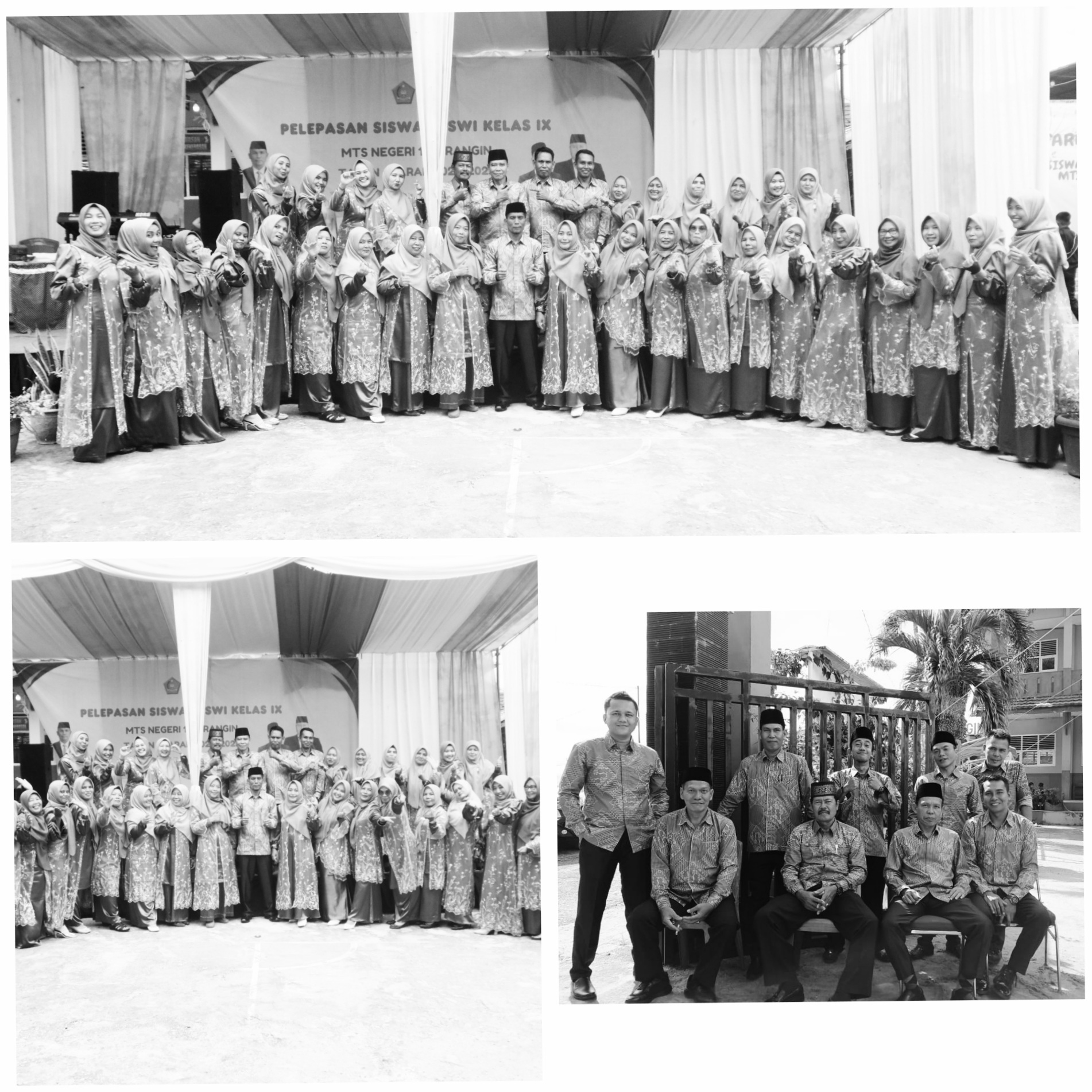 MTs N 1 Merangin Mengadakan Pelepasan Kelas IX