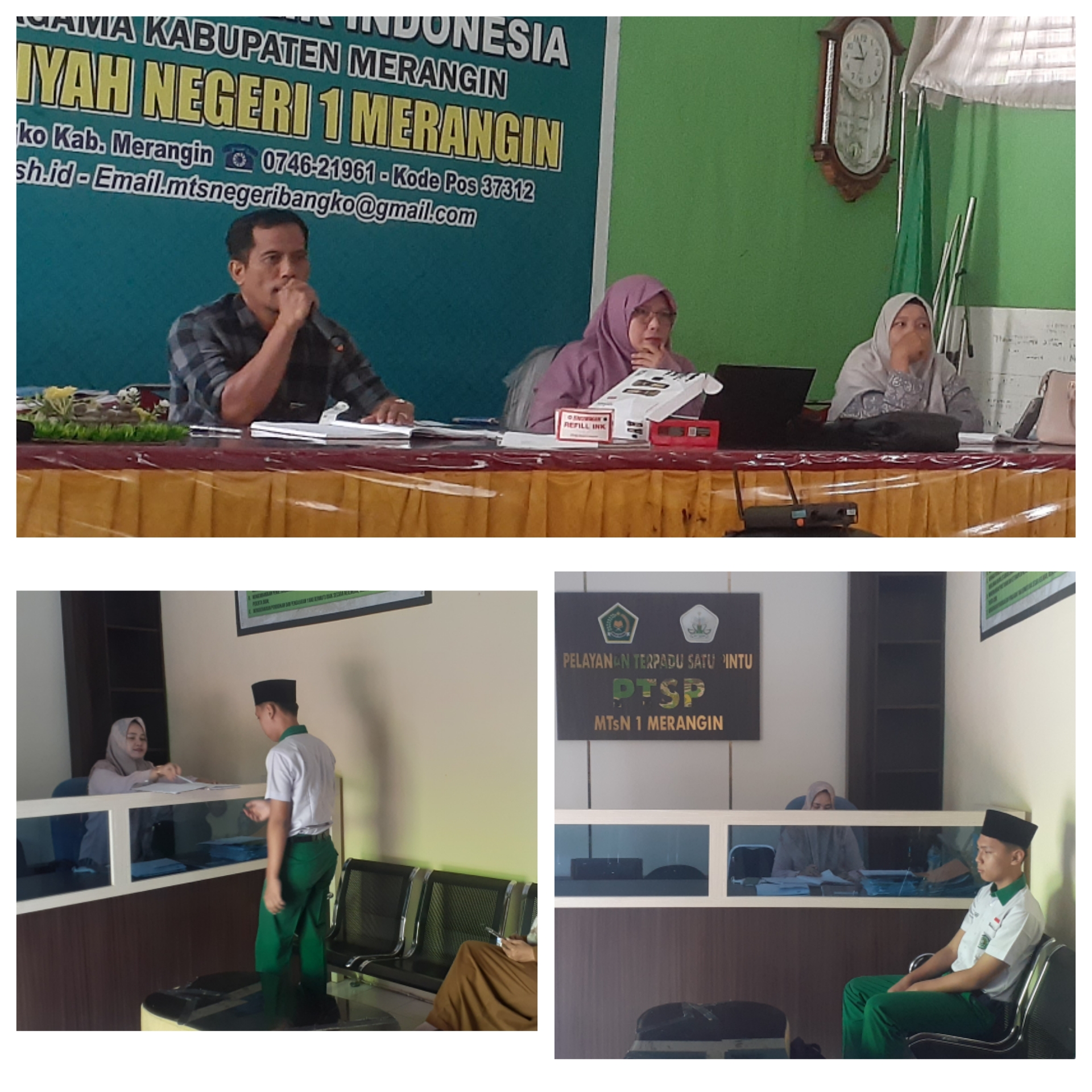 MTsN 1 Merangin Tetap Buka, Pelayanan PTSP Tak Terpengaruh Libur Kalender Akademik