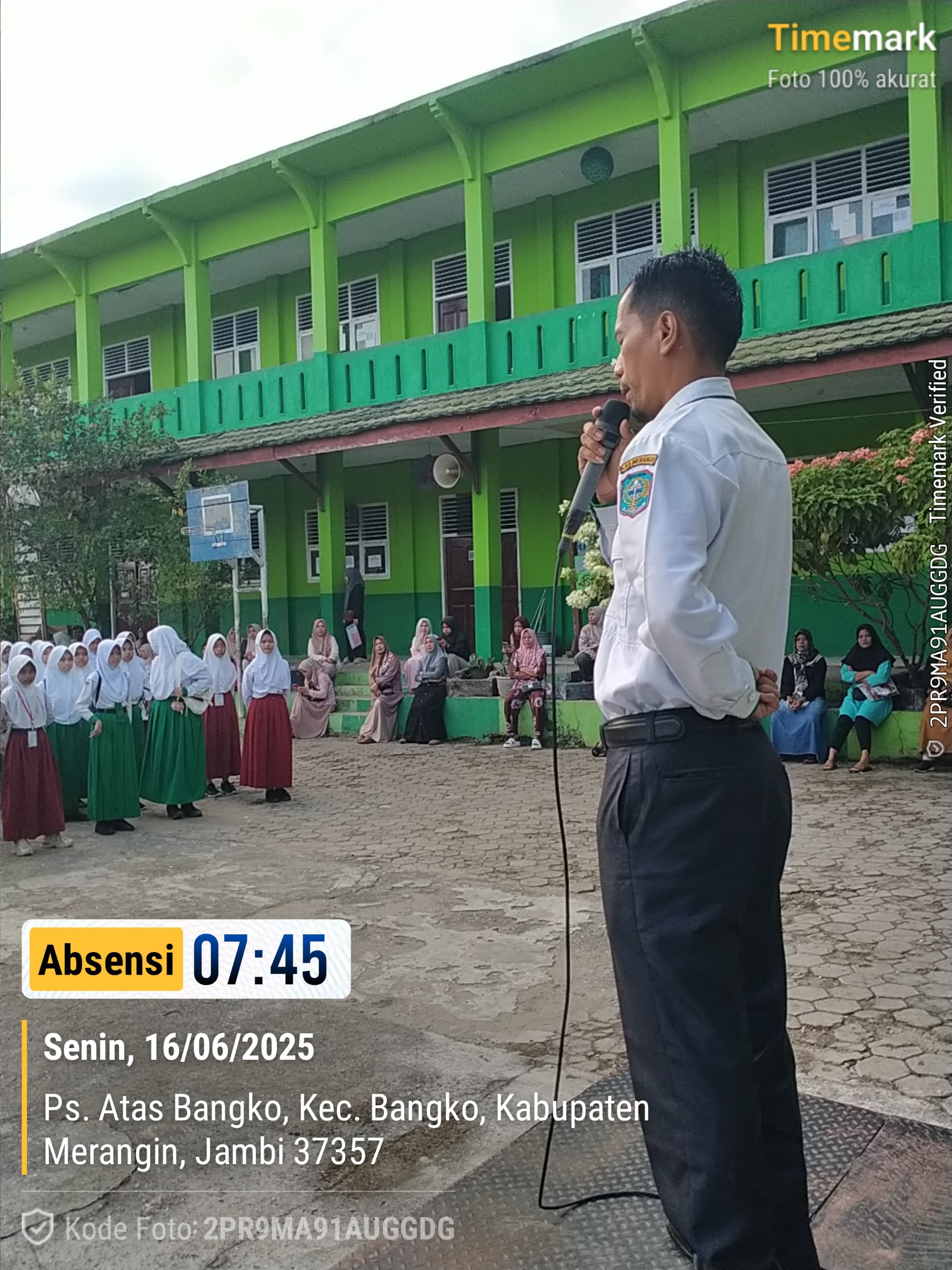 MTsN 1 Merangin mengadakan tes penerimaan siswa/i tahun ajaran 2025/2026