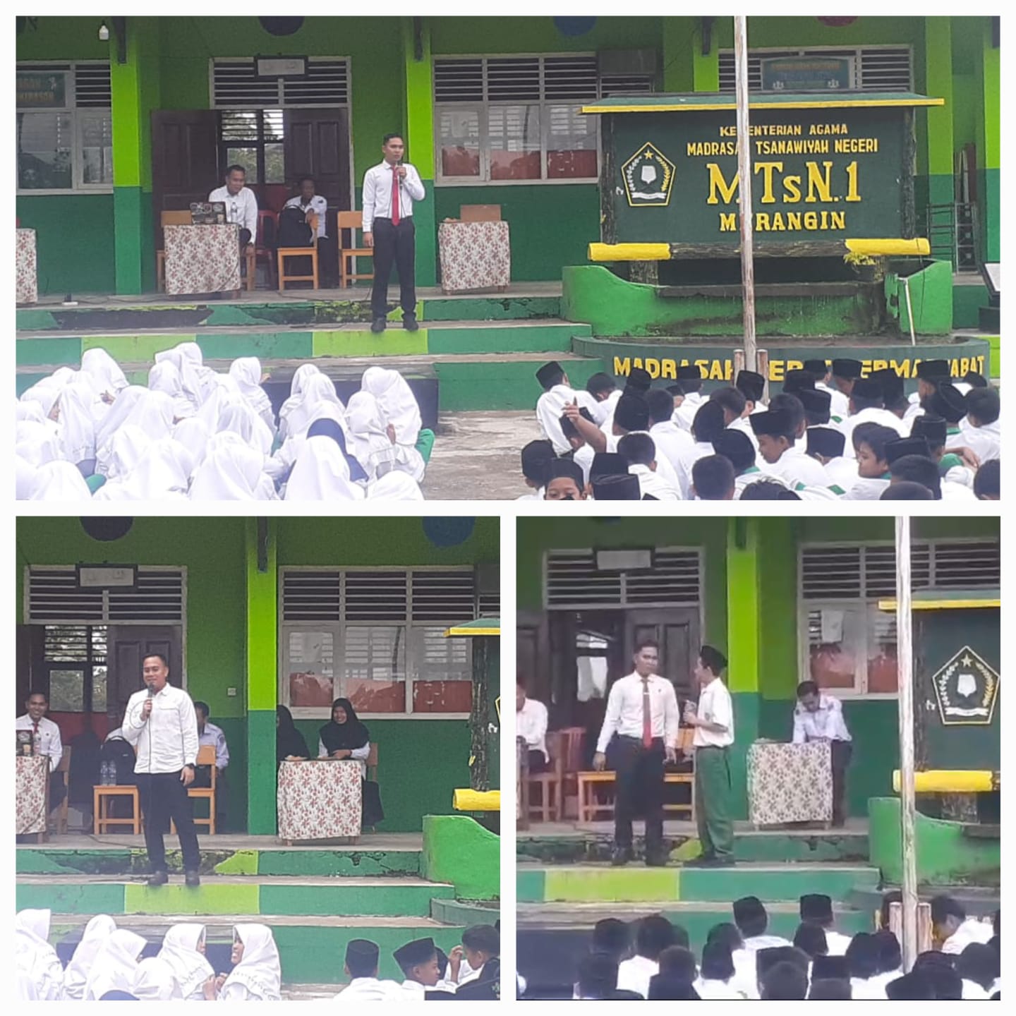 P5RA MTs N 1 Merangin Dihadiri Polres Kabupaten Merangin untuk Materi Penyalahgunaan Narkotika