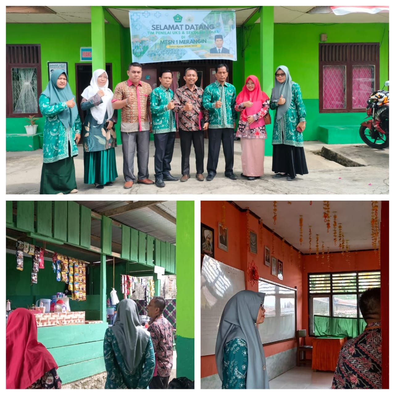 MTsN 1 Merangin Terima Kunjungan Tim Penilai UKS Sekolah Sehat