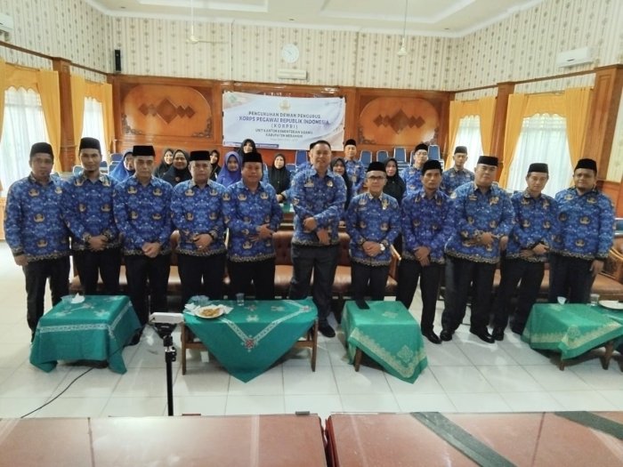 Wakil dan Kepala Madrasah Dilantik Sebagai Dewan Pengurus KORPRI Kemenag Merangin Tahun 2025