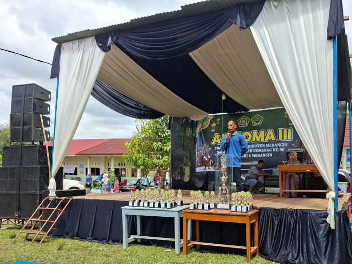 Sambutan Bapak Tri Sulistiyo, S.Pd., M.A. Selaku Ketua K3M MTs Kemenag Kabupaten Merangin dalam Aksioma III