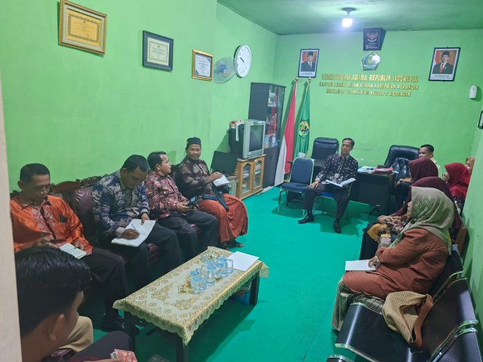 Tuan Rumah Rakor K3M Persiapan Aksioma Ke-3 Tingkat MTs Kemenag Merangin