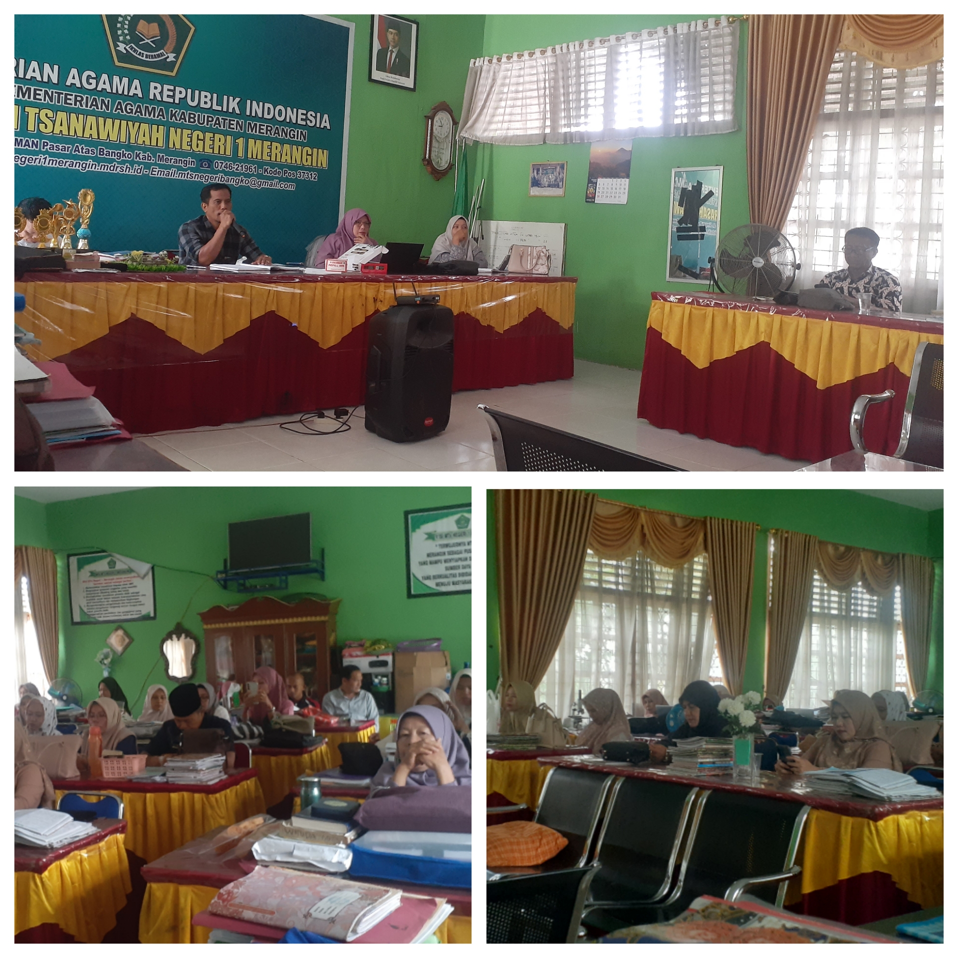 MTs N 1 Merangin Gelar Rapat Koordinasi Awal Tahun 2025